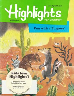 Highlights for Children: Fun with a Purpose, April 2004, Volume 59, Number 4, Issue Number 630