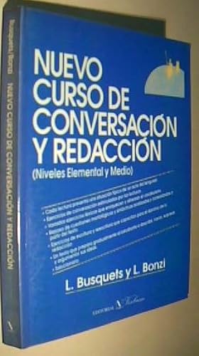 Imagen del vendedor de Niveles elemental y medio. Nuevo curso de conversacin y redaccin a la venta por Librera La Candela