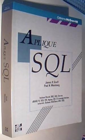 Imagen del vendedor de Aplique SQL a la venta por Librera La Candela