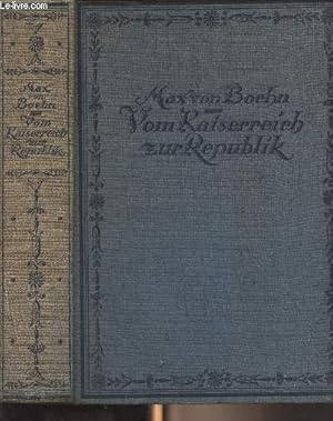 Bild des Verkufers fr Vom kaiserreich zur Republik - Eine kulturgeschichte Frankreichs im 19. Jahrhundert zum Verkauf von Le-Livre