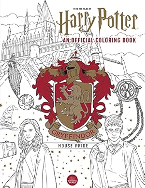 Seller image for Harry Potter: Gryffindor House Pride: The Official Coloring Book: (Gifts Books for Harry Potter Fans, Adult Coloring Books) by Insight Editions [Paperback ] for sale by booksXpress
