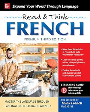 Seller image for Read & Think French, 3rd Edition by The Editors of Think French! magazine [Paperback ] for sale by booksXpress