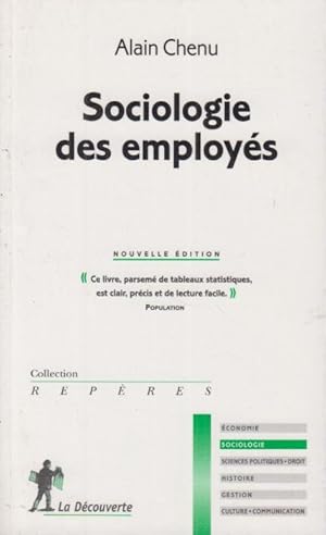 Imagen del vendedor de Sociologie des employs a la venta por PRISCA