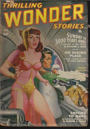 Imagen del vendedor de THRILLING WONDER Stories: June 1950 a la venta por Books from the Crypt