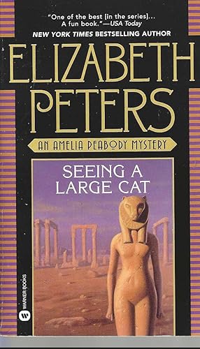 Seller image for Seeing a Large Cat (Amelia Peabody, Book 9) for sale by Vada's Book Store
