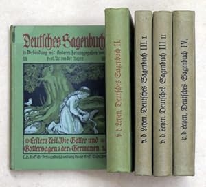 Seller image for Deutsches Sagenbuch. (4 Bde. in 5 Bdn.). for sale by antiquariat peter petrej - Bibliopolium AG