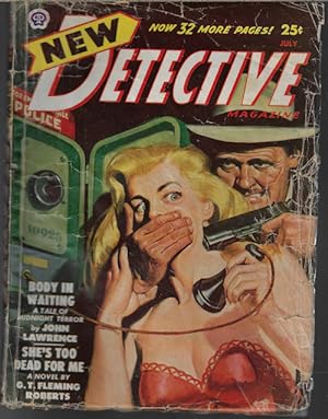 Bild des Verkufers fr NEW DETECTIVE Magazine: July 1948 zum Verkauf von Books from the Crypt