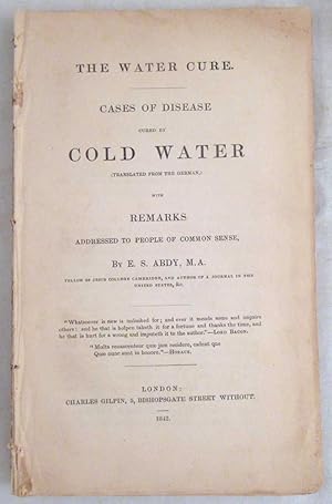 The Water Cure: Cases of Disease Cured by Cold Water