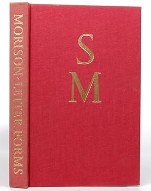 Letter forms, typographic and scriptorial. Two essays on their classification, history, and bibli...