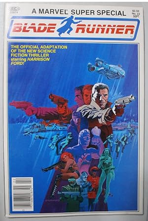 Seller image for BLADE RUNNER Comics Adaption (MARVEL COMICS SUPER SPECIAL #22 from September/ 1982; Full Color; BLADERUNNER is Based on Do Androids Dream of Electric Sheep? By Philip K. Dick; Movie Story); JIM STERANKO Cover; Al Williamson Art; Movie PHOTOS Inside; for sale by Comic World