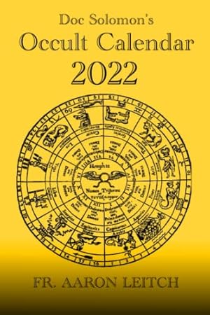 Seller image for Doc Solomon's Occult Calander 2022 for sale by WeBuyBooks