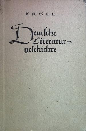 Bild des Verkufers fr Deutsche Literaturgeschichte fr hhere Schulen. zum Verkauf von books4less (Versandantiquariat Petra Gros GmbH & Co. KG)