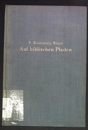 Bild des Verkufers fr Auf biblischen Pfaden. Reiseerinnerungen. zum Verkauf von books4less (Versandantiquariat Petra Gros GmbH & Co. KG)