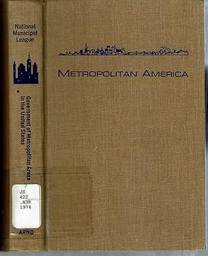 Image du vendeur pour The Government of Metropolitan Areas in the United States mis en vente par Mike's Library LLC
