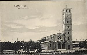 Ansichtskarte / Postkarte Lome Togo, Evangelische Kirche