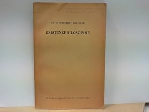 Existenzphilosophie - Teildruck aus : Systematische Philosophie 2. Auflage von Nicolai Hartmann