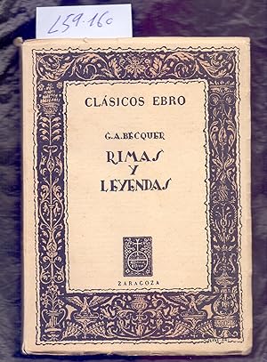 Seller image for RIMAS Y LEYENDAS for sale by Libreria 7 Soles