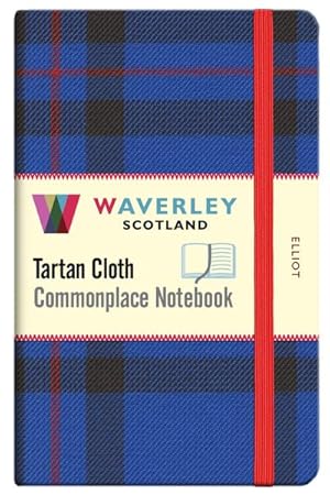 Bild des Verkufers fr Waverley Scotland Large Tartan Cloth Commonplace Notebook - Elliot Tartan zum Verkauf von AHA-BUCH GmbH