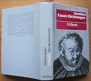 Bild des Verkufers fr Goethes Faust-Dichtungen. Ein Kommentar. Nur Band 1: Urfaust. zum Verkauf von Antiquariat Roland Ggler