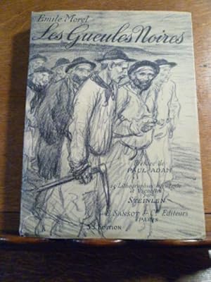 Seller image for Les gueules noires. Prface de Paul Adam. Illustrations de STEINLEN. for sale by Librairie L'Abac / Gimmic SRL