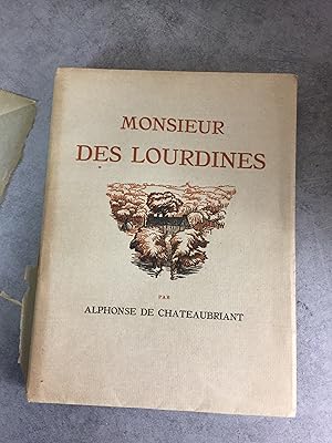 Image du vendeur pour Chateaubriant Alphonse de Monsieur des Lourdines Achener illustrations Mornay hors commerce nominatif pour Gustave Lvy mis en vente par Daniel Bayard librairie livre luxe book