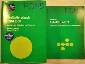 PONS Großwörterbuch Englisch und Extraheft Englisch Aktiv.