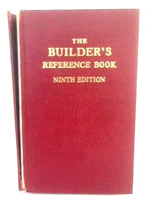 Image du vendeur pour The Builder's Reference Book mis en vente par World of Rare Books