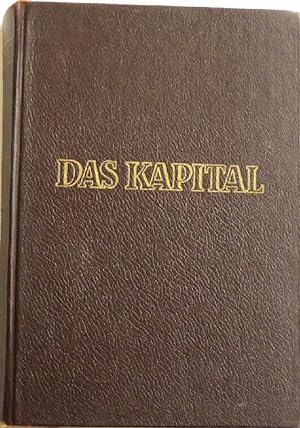 Das Kapital; Dritter Band Kritik der politischen Ökonomie - 3. Band, Buch III, Der Gesamtprozeß d...