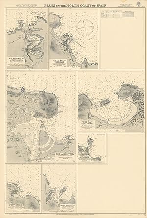 Plans on the North Coast of Spain // Ria de Suances // Port Castro Urdiales // Ria de Santoña // ...