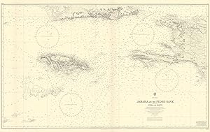West Indies - Jamaica and the Pedro Bank with parts of Cuba and Haïti