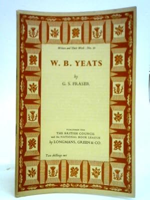 Image du vendeur pour W. B. Yeats mis en vente par World of Rare Books