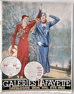 Seller image for Catalogues / GALERIES LAFAYETTE - Catalogue gnral t 1933. for sale by Jean-Paul TIVILLIER
