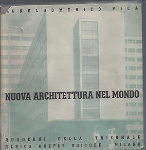 Bild des Verkufers fr NUOVA ARCHITETTURA NEL MONDO - Quaderni della Triennale zum Verkauf von ART...on paper - 20th Century Art Books