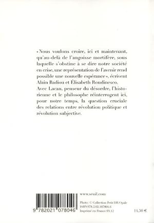 Bild des Verkufers fr Jacques Lacan, pass prsent ; dialogue zum Verkauf von Chapitre.com : livres et presse ancienne