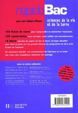 Sciences de la vie et de la terre, terminale S