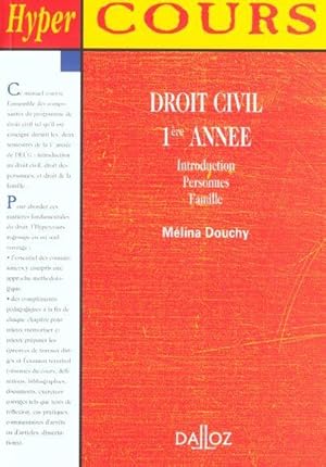 Seller image for Droit civil 1re anne for sale by Chapitre.com : livres et presse ancienne
