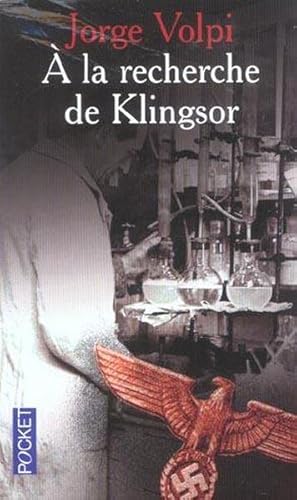 Seller image for  la recherche de Klingsor for sale by Chapitre.com : livres et presse ancienne