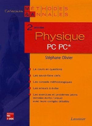 Physique, 2e année PC*-PC