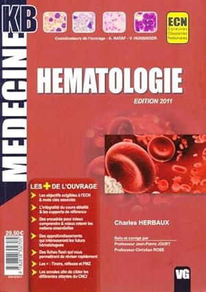 MEDECINE KB ; hématologie (édition 2011)