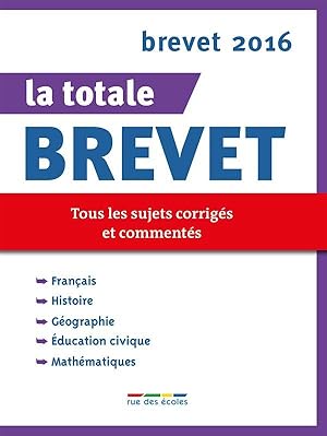 la totale 2016 brevet