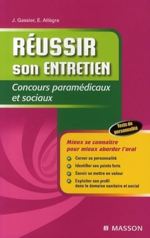 Image du vendeur pour Russir son entretien mis en vente par Chapitre.com : livres et presse ancienne