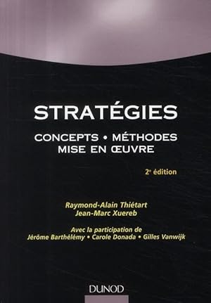 Seller image for Stratgies for sale by Chapitre.com : livres et presse ancienne