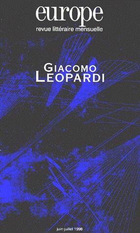 Giacomo Leopardi