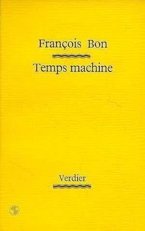 Seller image for Temps machine for sale by Chapitre.com : livres et presse ancienne