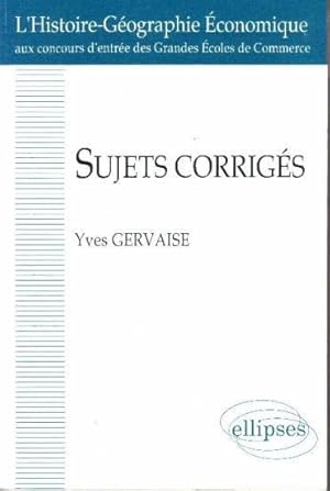 L'Histoire-géographie économique aux concours d'entrée des grandes écoles de commerce. 1. L'Histo...