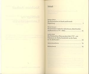 Bild des Verkufers fr Beitrge zur Landesgeschichte - Heft 6,;Sachsen-Anhalt - zum Verkauf von Antiquariat Kastanienhof