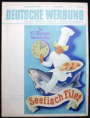 Deutsche Werbung. 30. Jahrgang 1937. Juli-Heft - Heft 12
