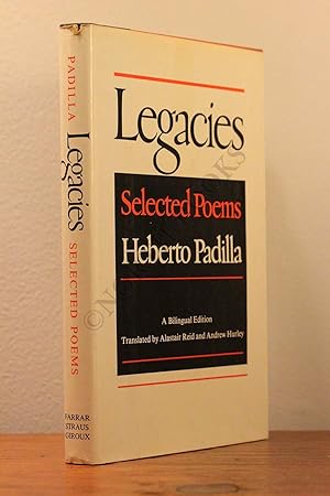 Imagen del vendedor de Legacies: Selected Poems a la venta por North Books: Used & Rare