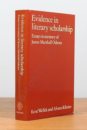 Image du vendeur pour Evidence in Literary Scholarship: Essays in Memory of James Marshall Osborn mis en vente par North Books: Used & Rare