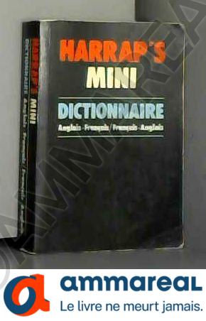Bild des Verkufers fr Harrap's mini pocket French and English dictionary : French-English, English French in one volume zum Verkauf von Ammareal
